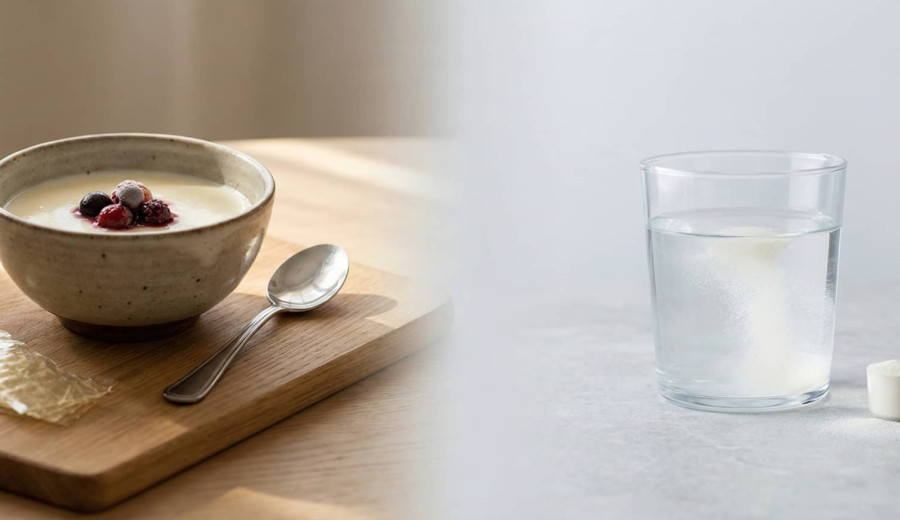 Kollagenpeptider vs gelatin - vad är skillnaden i praktiken?