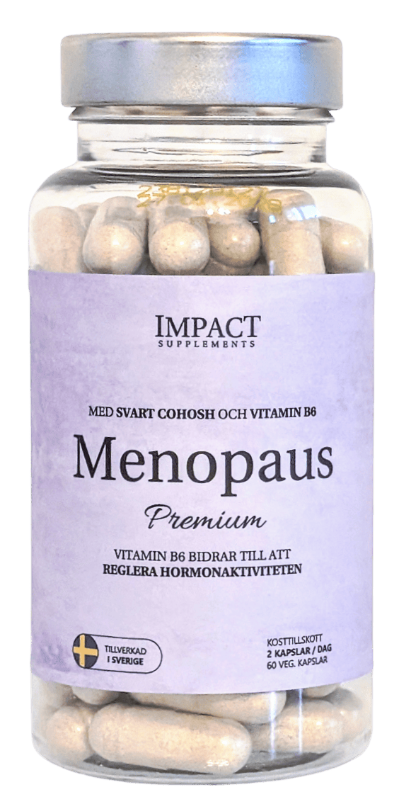 Menopaus Premium från Impact Supplements.